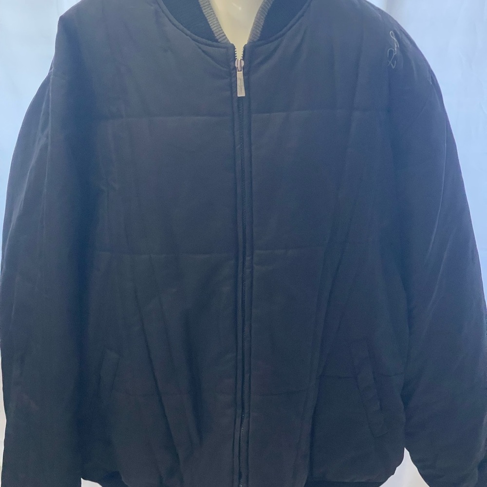 Sean John Black Quilted Jacket